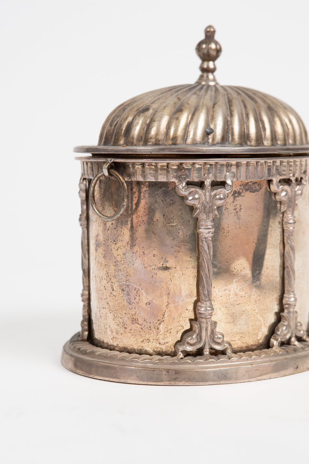 Silverplate Biscuit Barrel