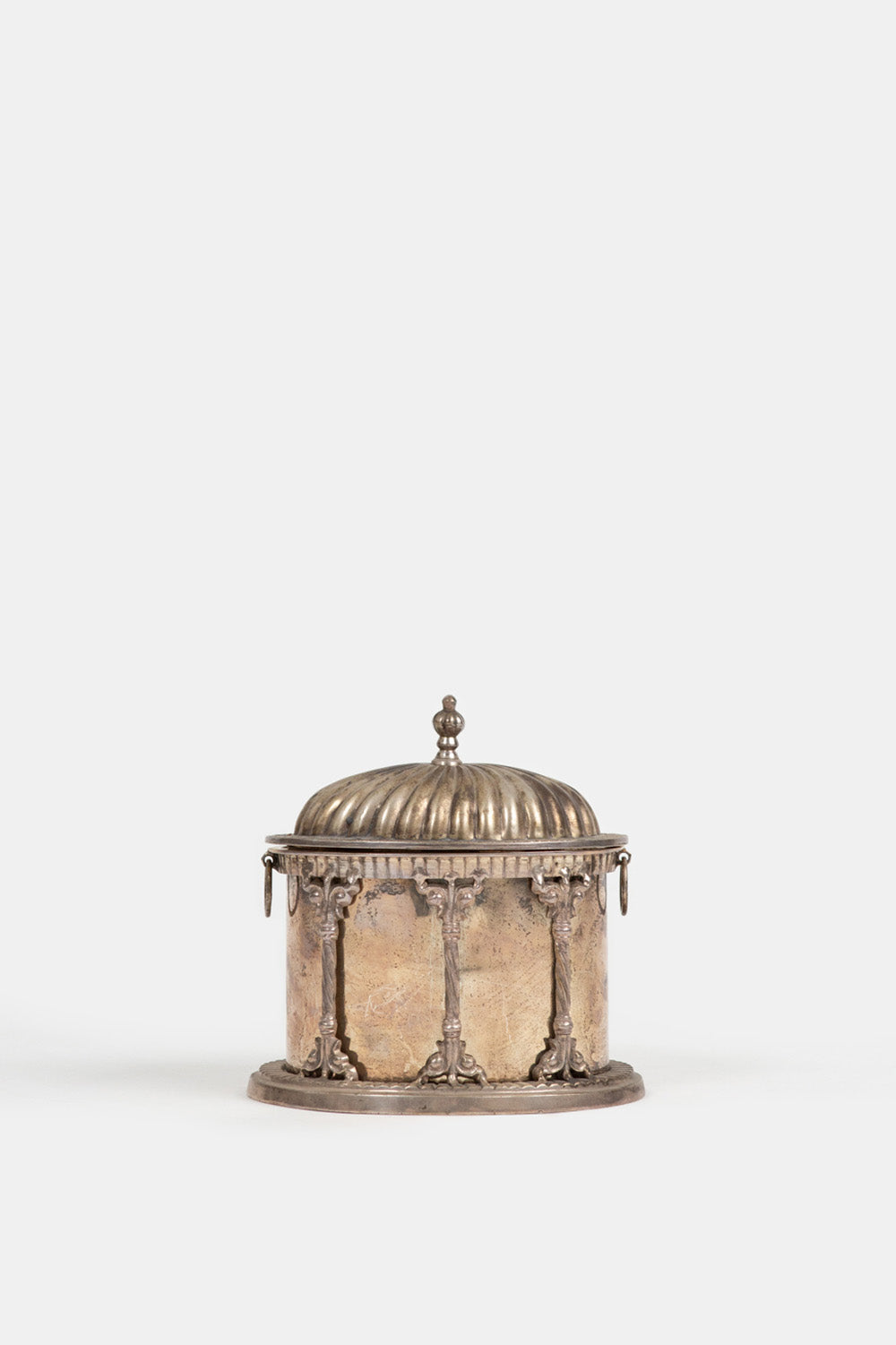 Silverplate Biscuit Barrel