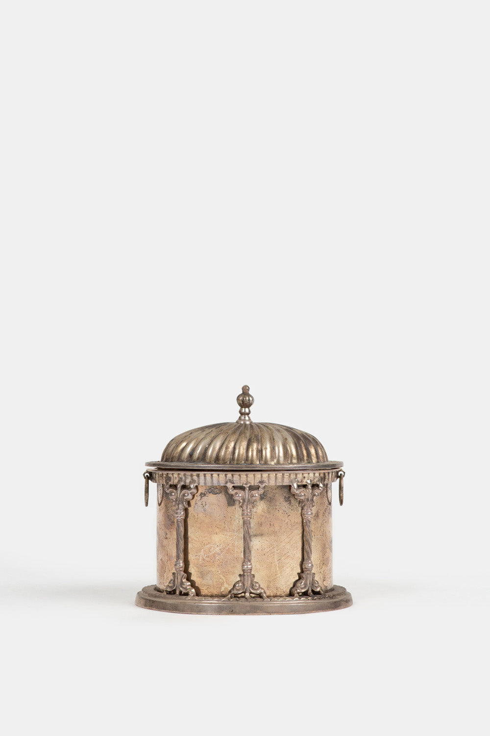 Silverplate Biscuit Barrel
