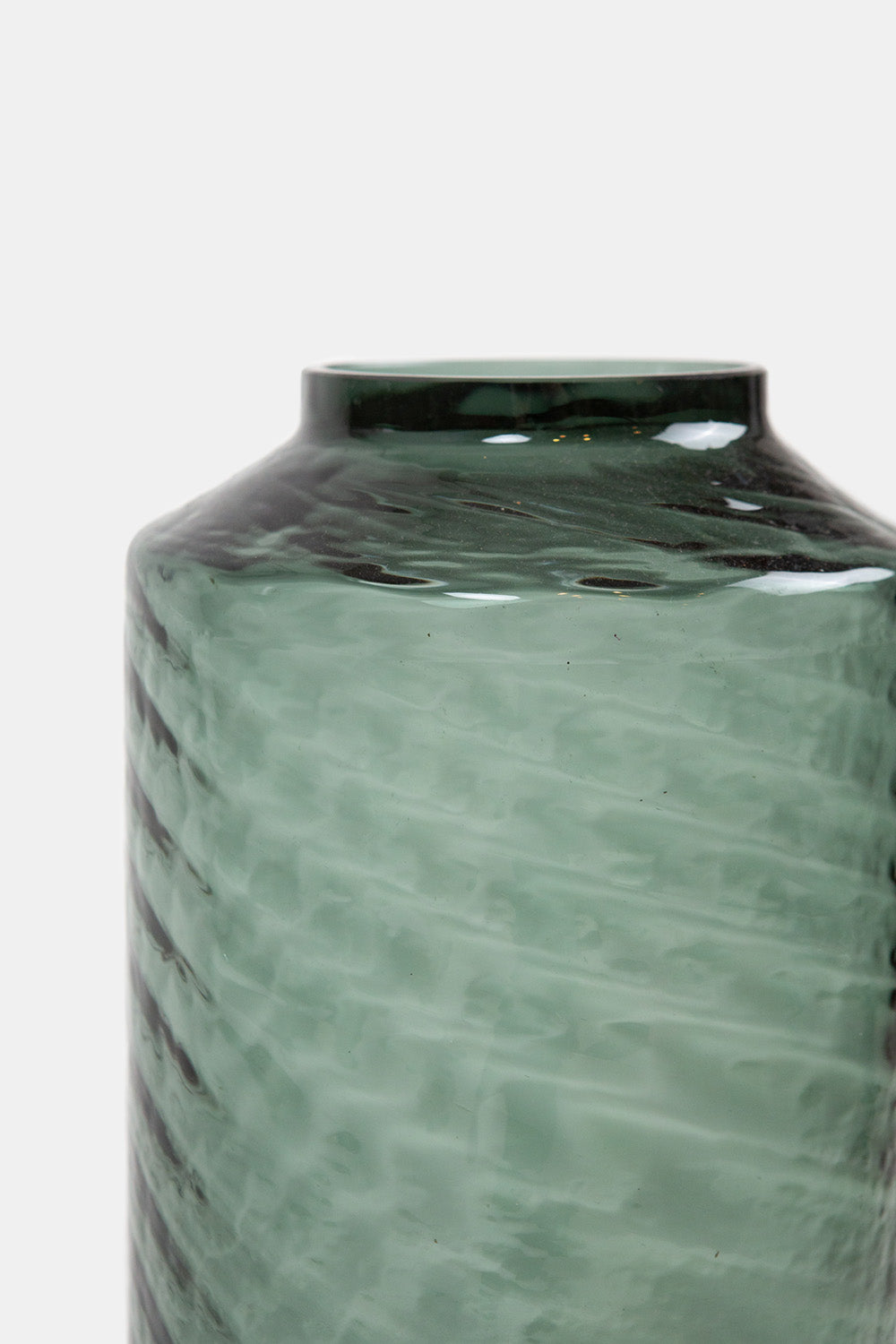 Blenko Charcoal Glass Vase 1971