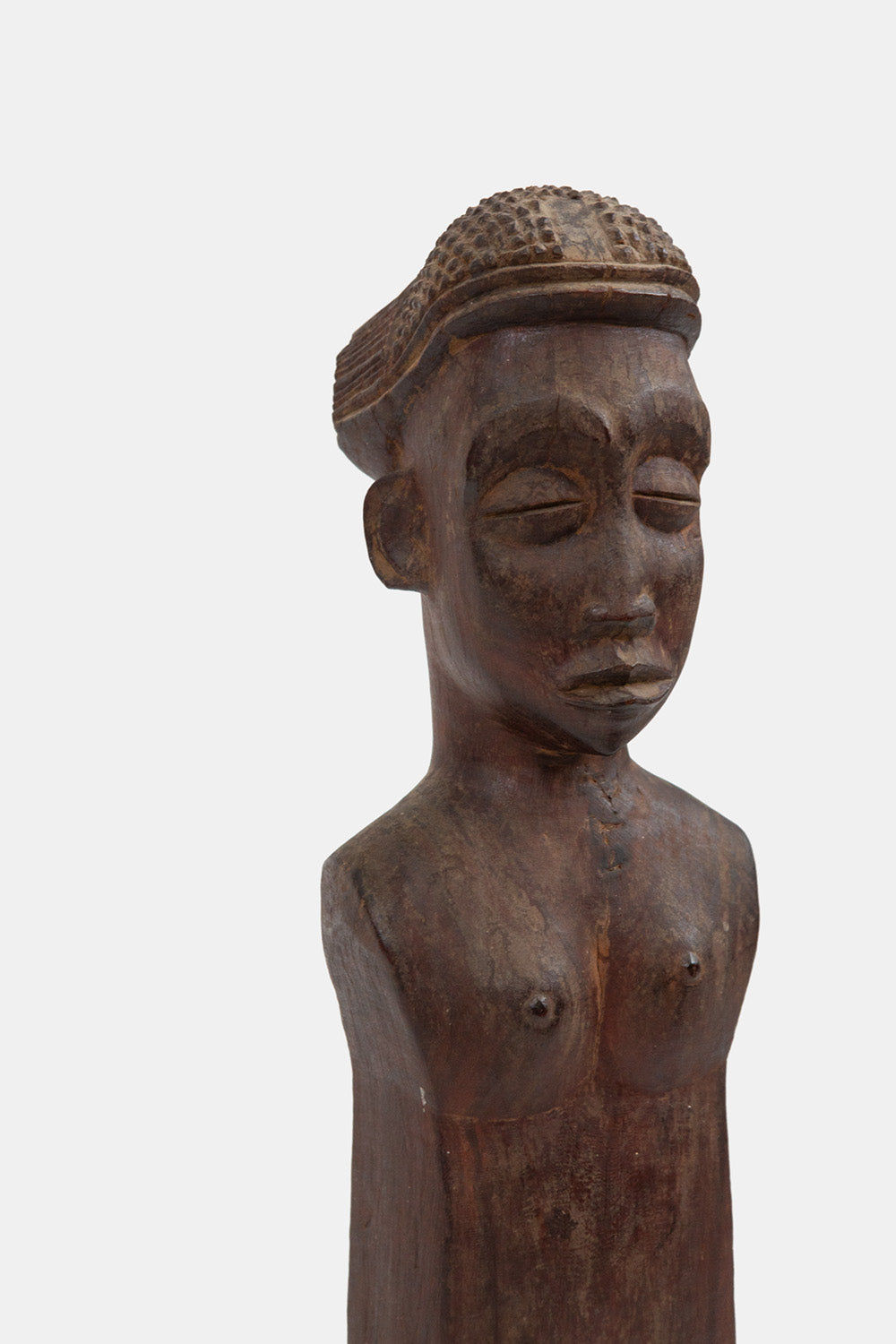 Carved Wooden African Figure