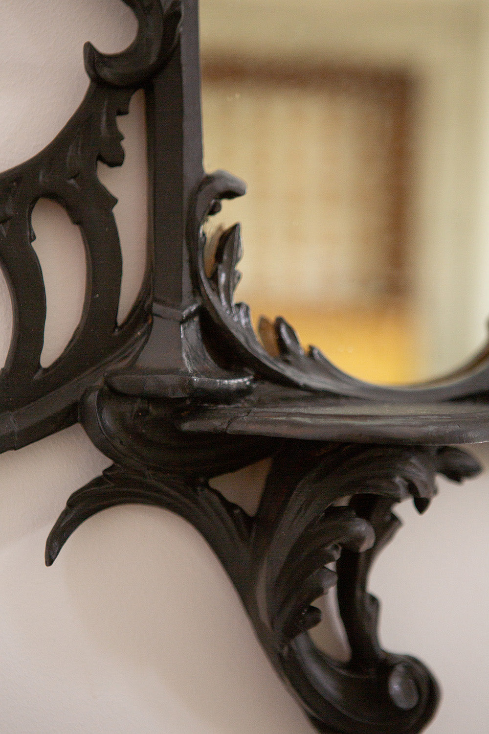 Pair of Ornate Chinese Mirrors