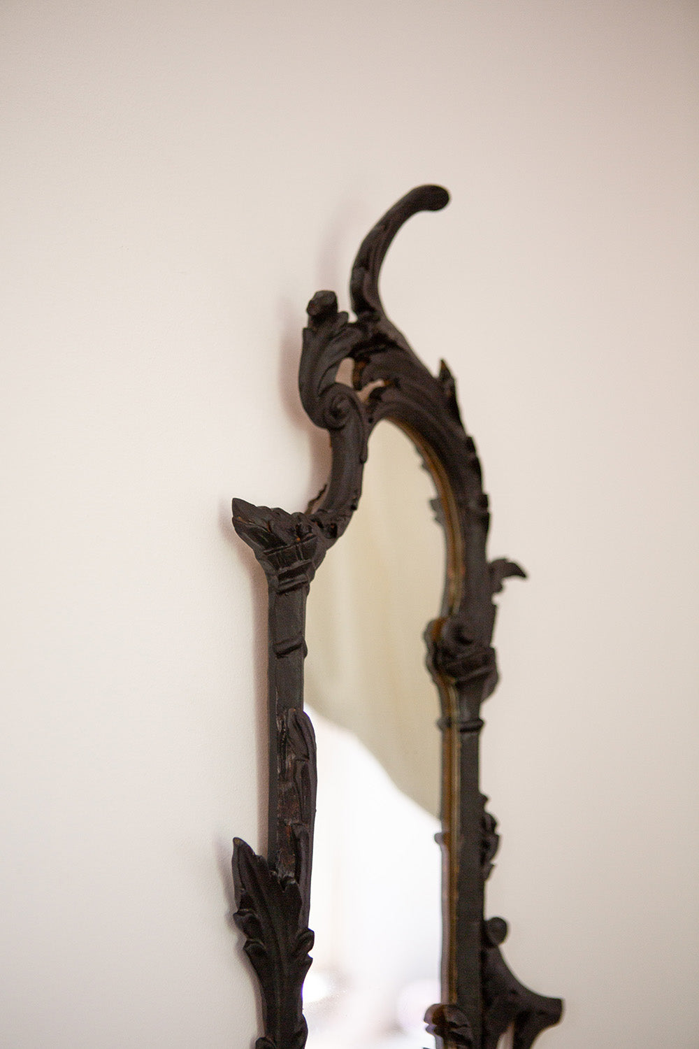 Pair of Ornate Chinese Mirrors