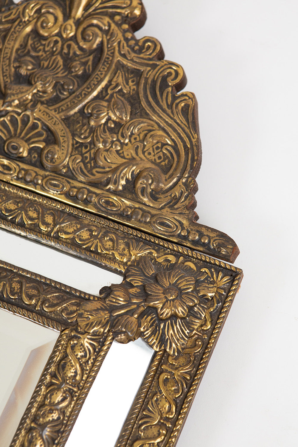 Petite Dutch Baroque Mirror