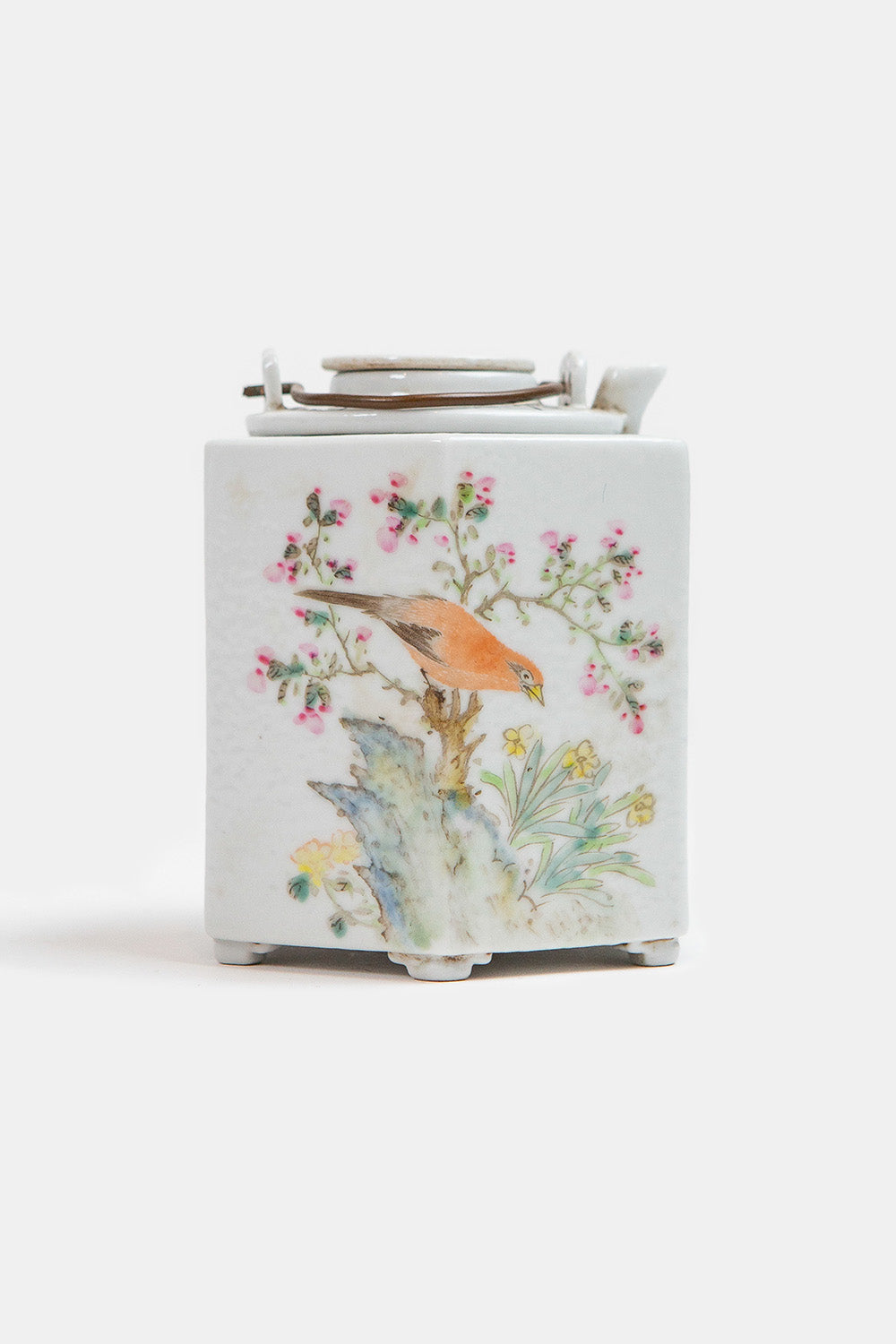 Republic Period Chinese Famille Rose Tea Pot