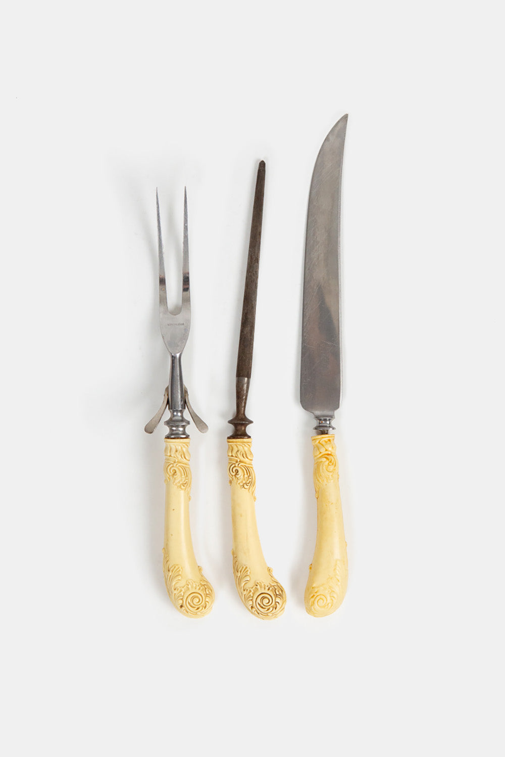 Faux Ivory Carving Set