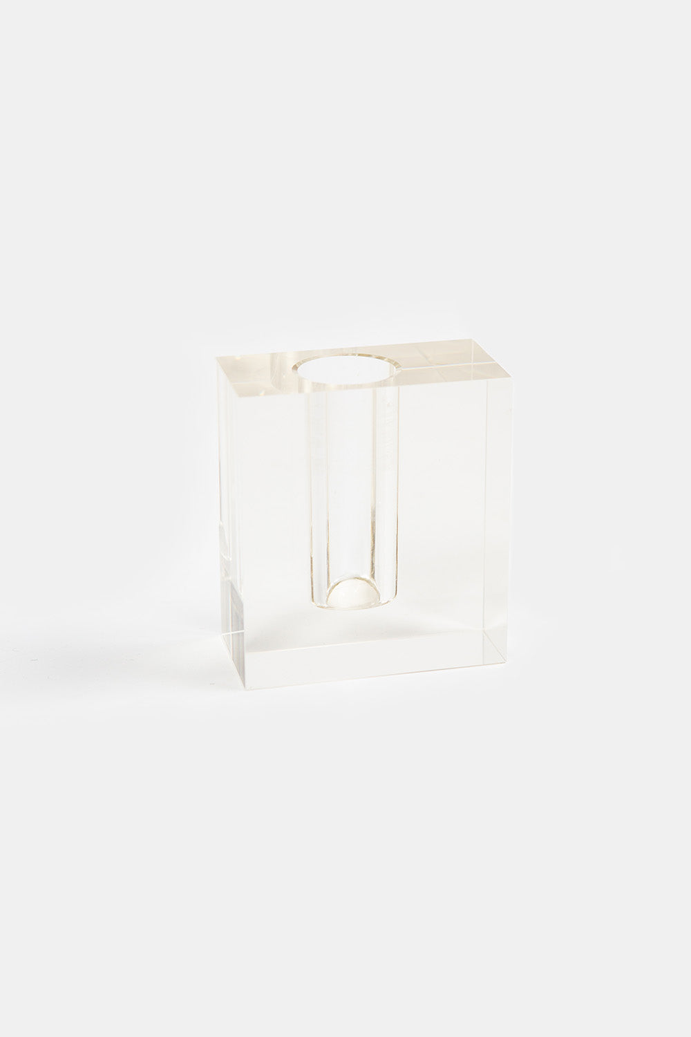 Mid Century Glass Bud Vase