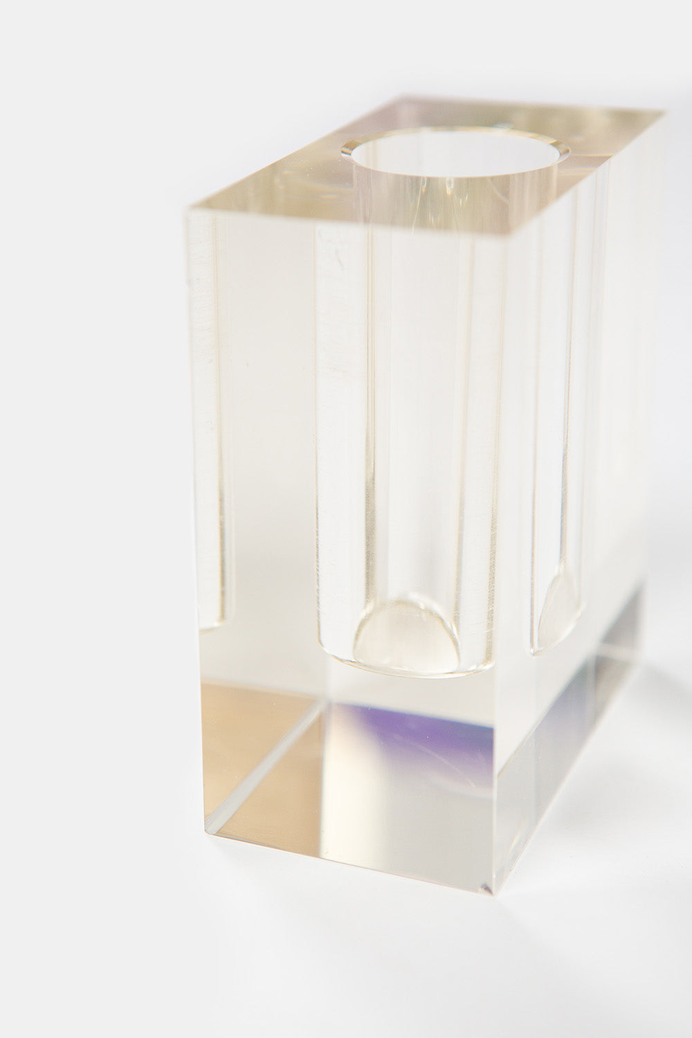 Mid Century Glass Bud Vase