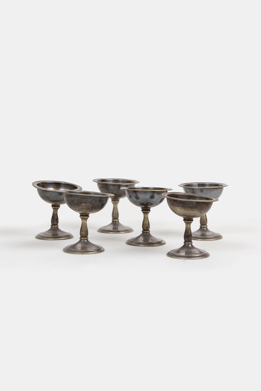 Set of 6 Whitman's Ice Cream Dishes