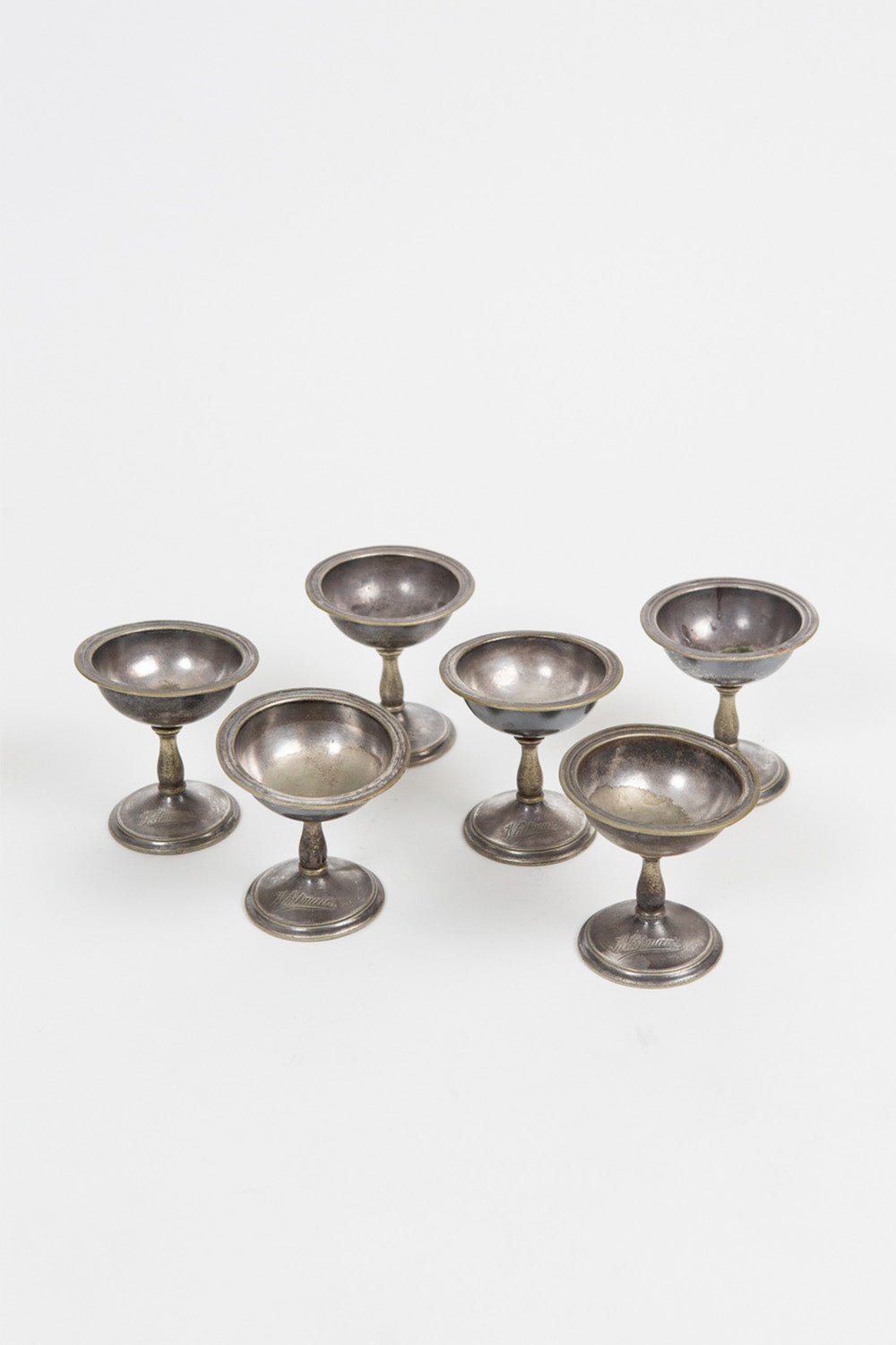 Set of 6 Whitman's Ice Cream Dishes