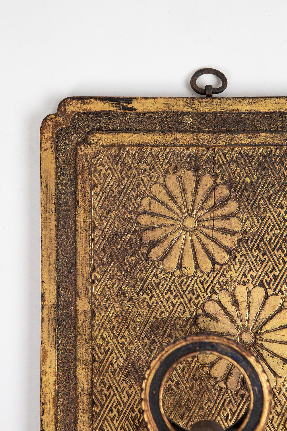 Japanese Lacquered and Gilt Buddhist Altar Panel