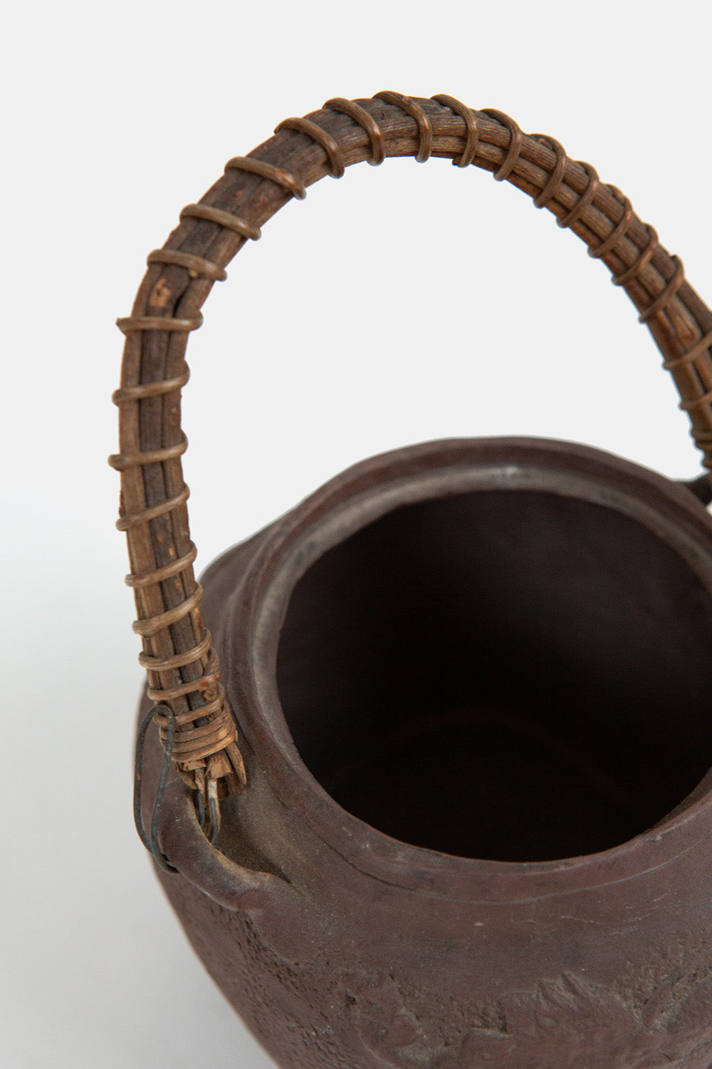Japanese Red Clay Dragon Tea Pot