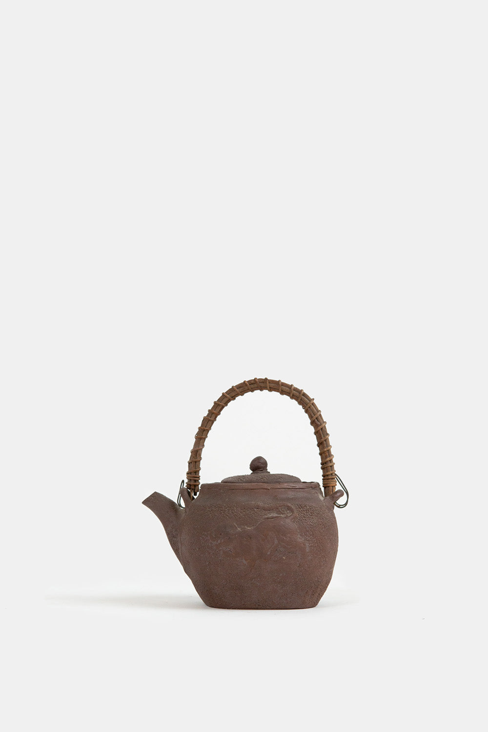 Japanese Red Clay Dragon Tea Pot