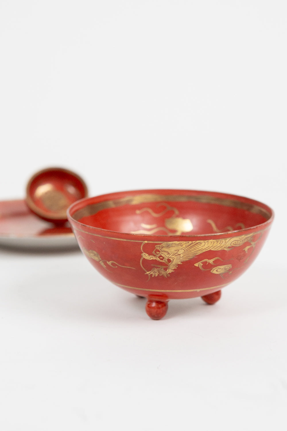 Gold Leaf Japanese Serving Set