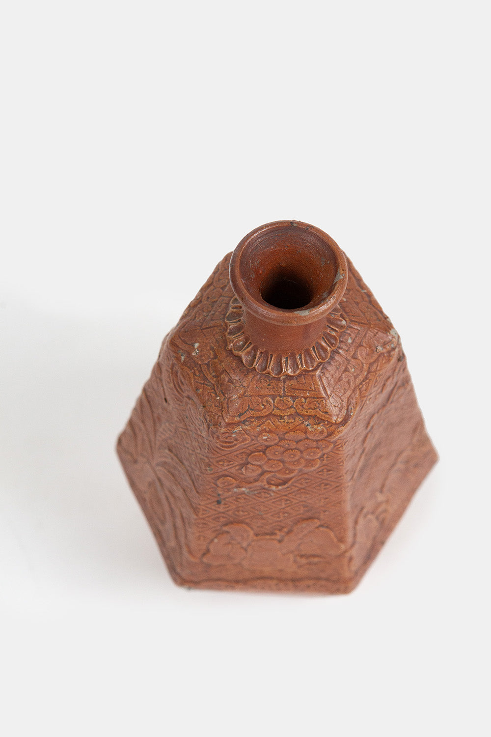 Antique Japanese Textured Vase
