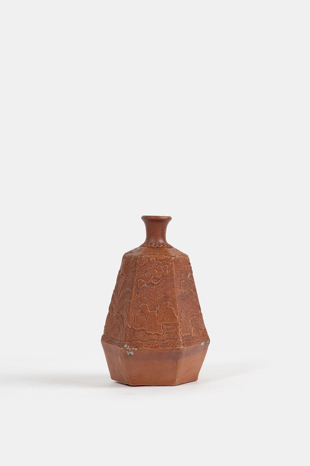Antique Japanese Textured Vase