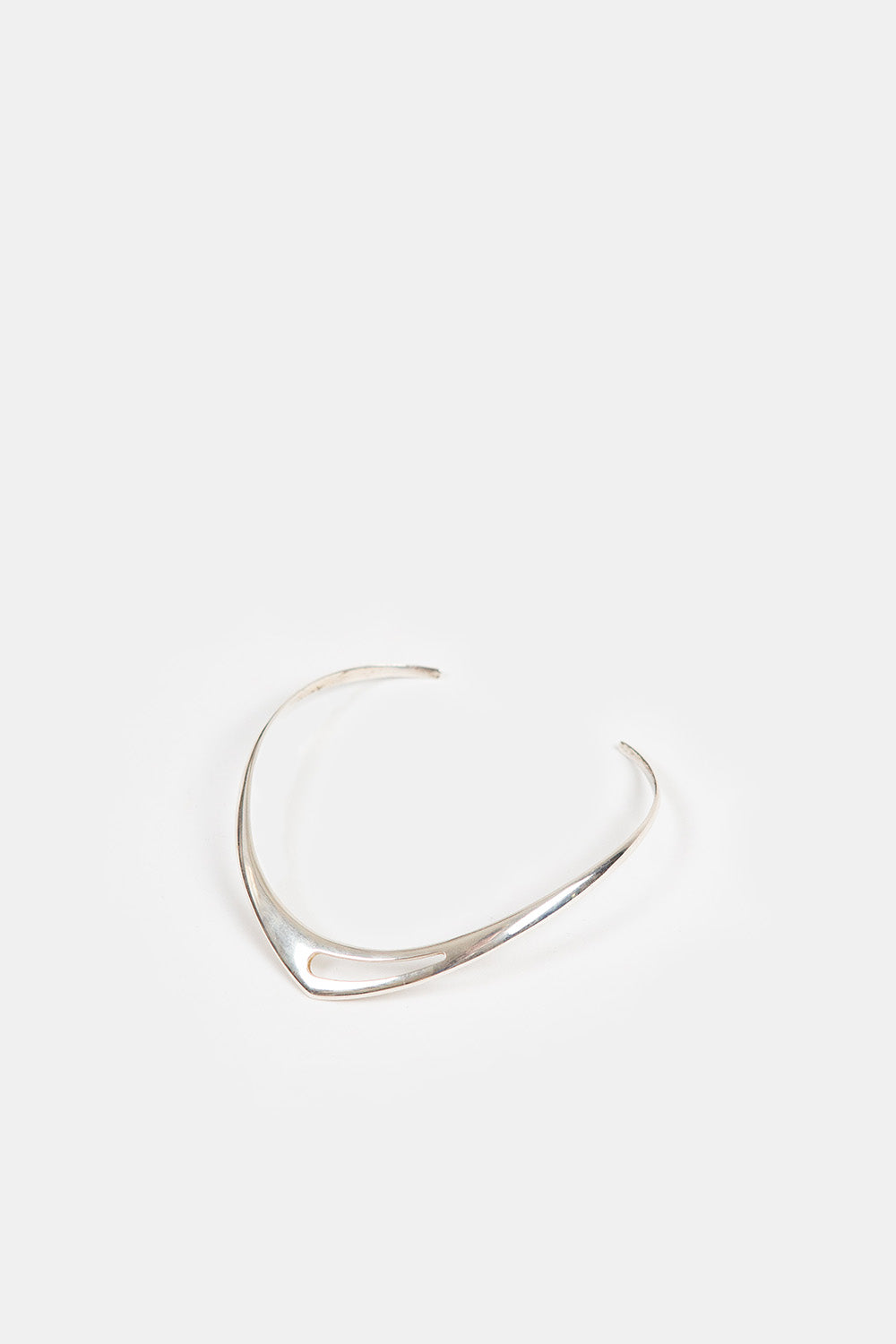 Jondell Modernist Sterling Silver Collar