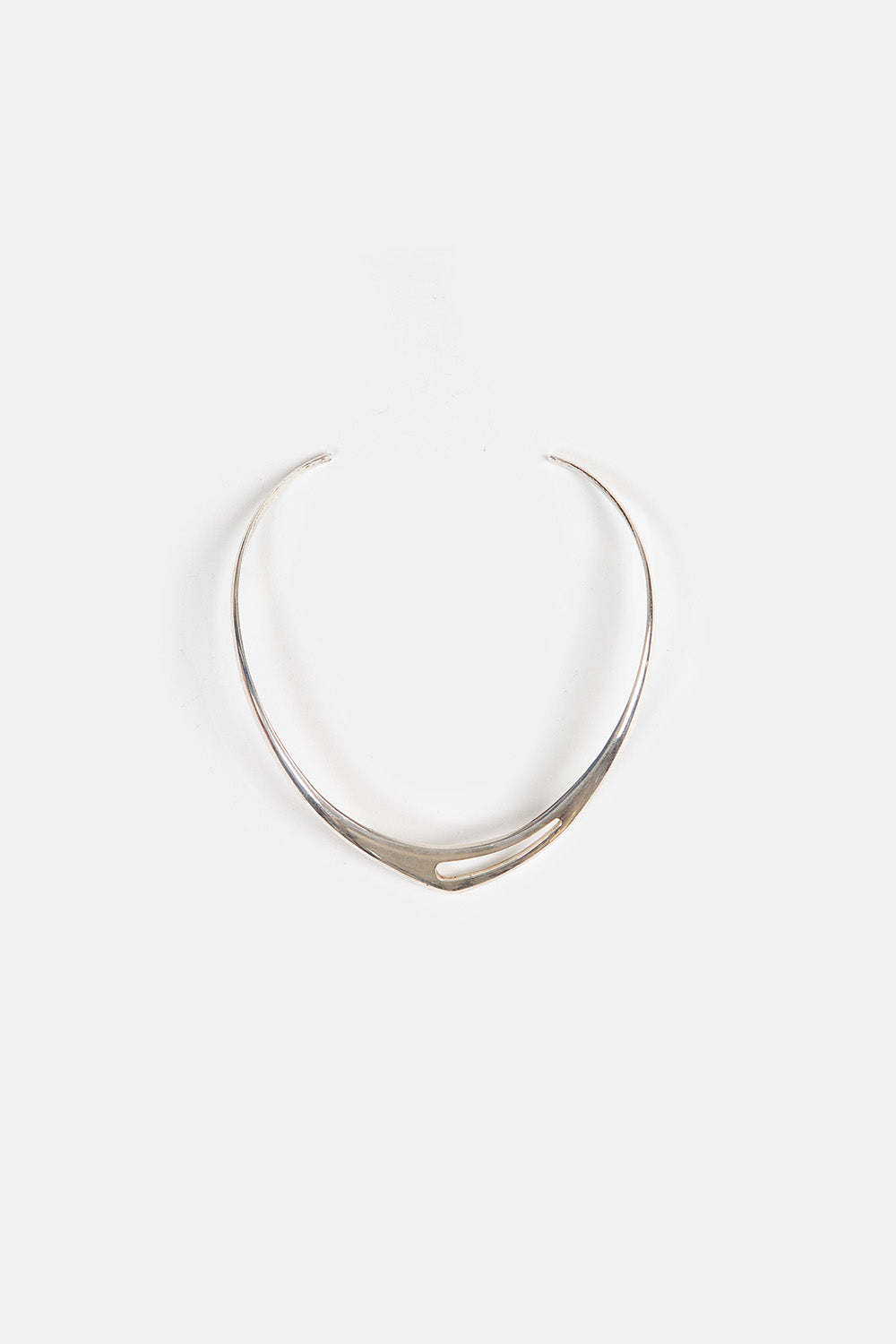 Jondell Modernist Sterling Silver Collar