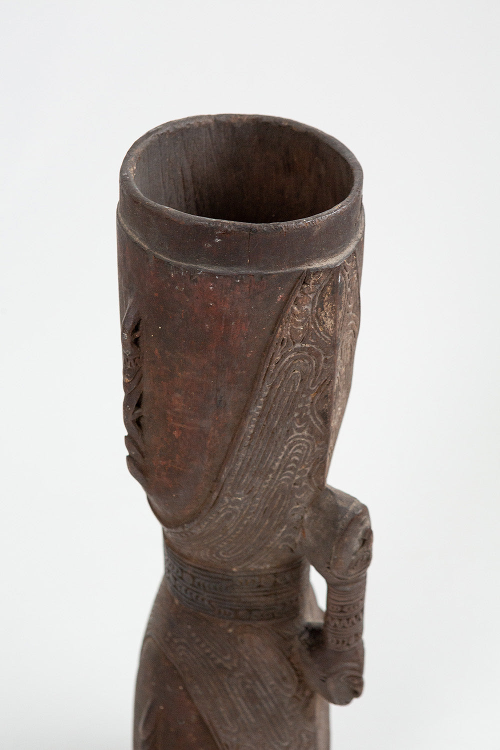 Malagasy Wood Drum Base