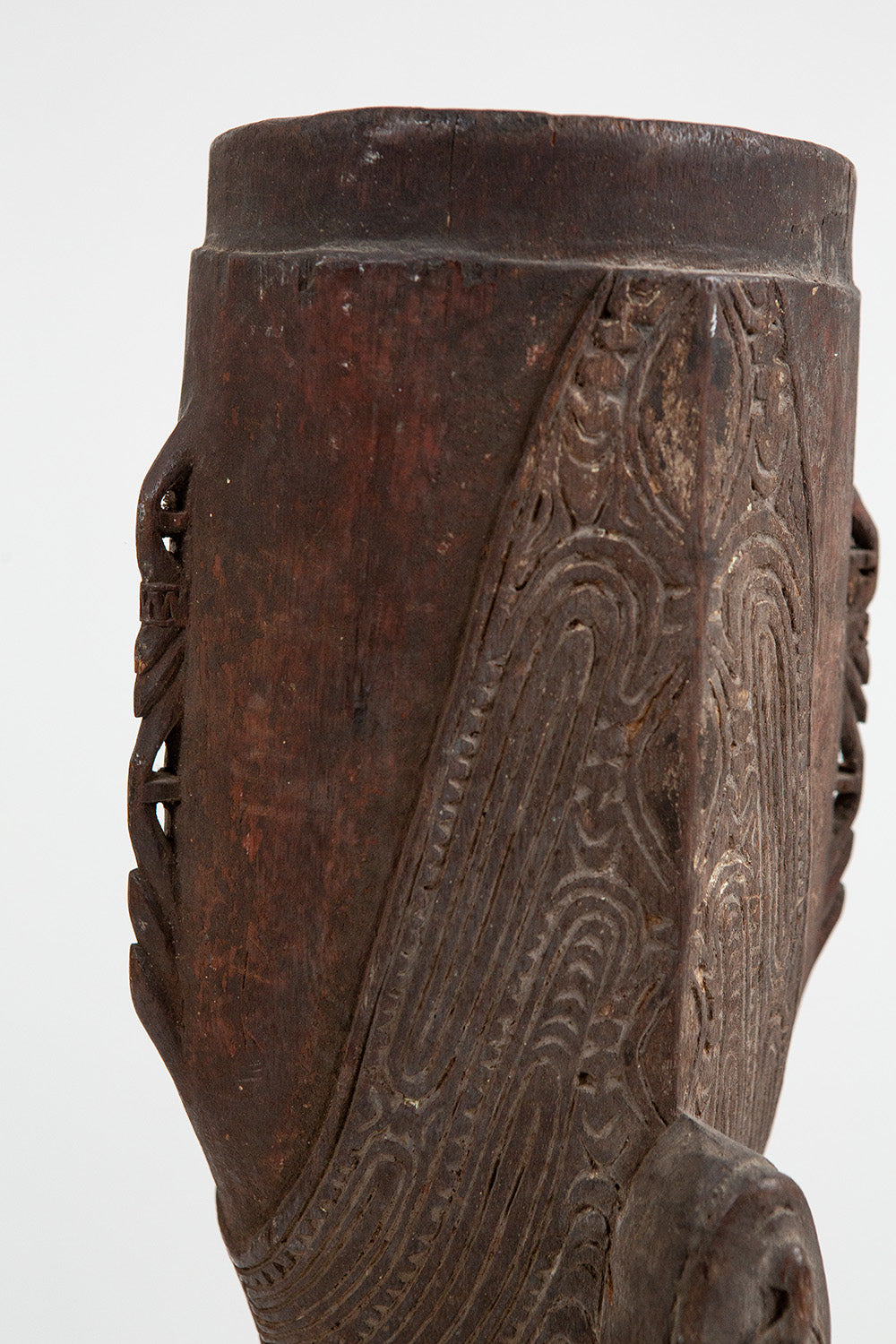 Malagasy Wood Drum Base