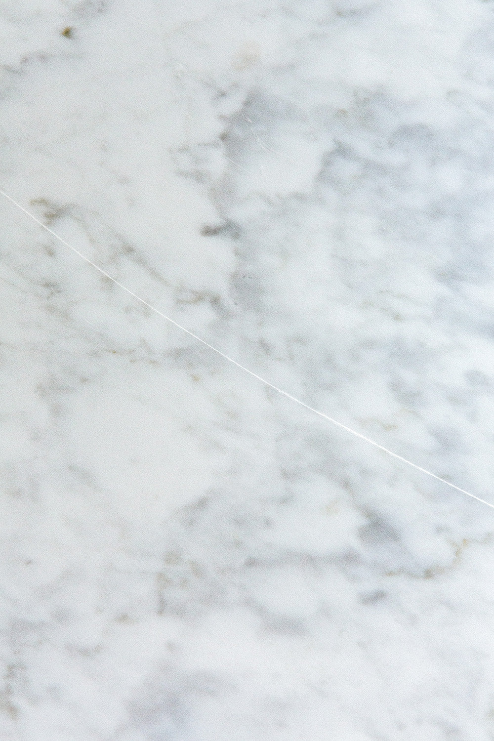 Marble and Chrome Side Table