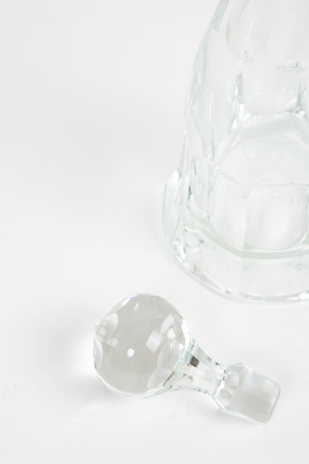 Moser Tall Crystal Decanter
