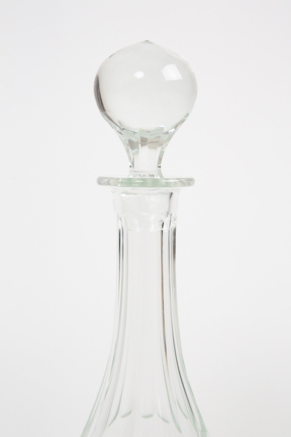 Moser Tall Crystal Decanter
