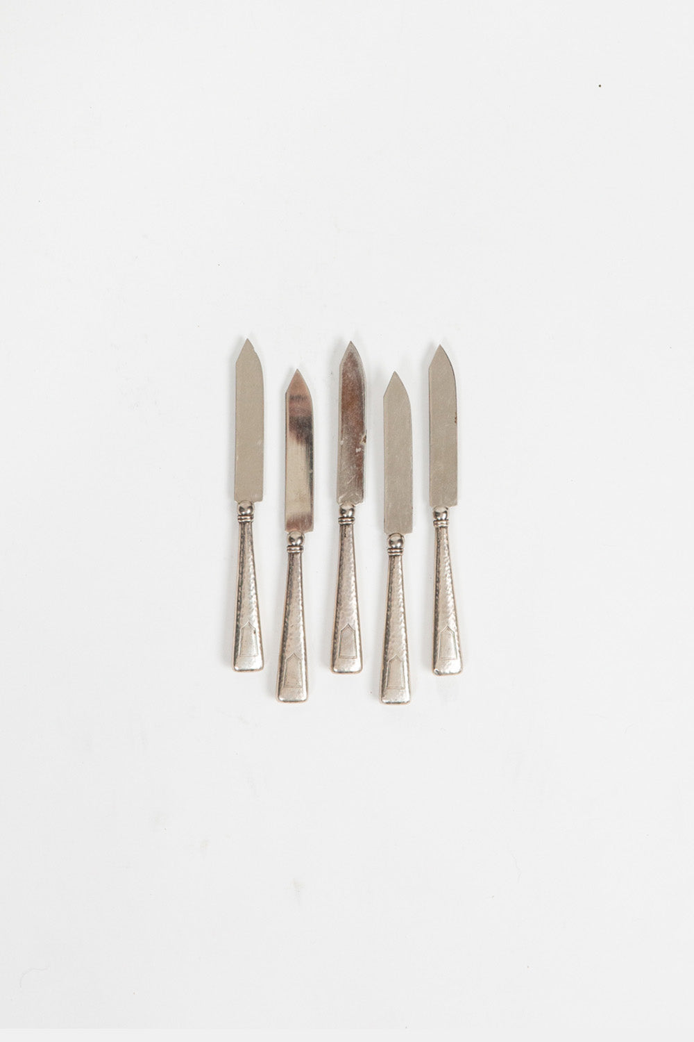 Set Of 5 Antique Petite Fruit Knives