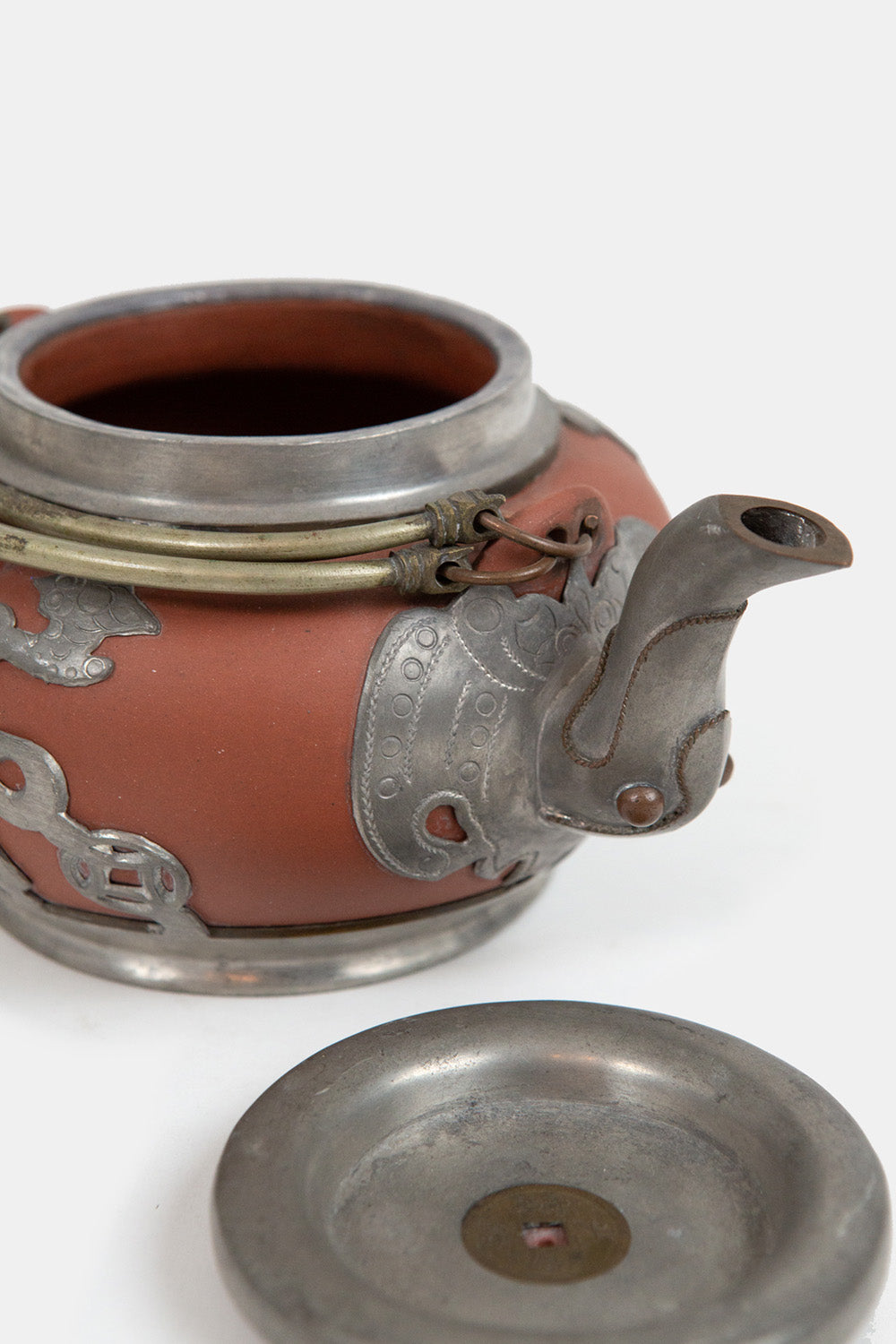 Pewter Mounted Zisha