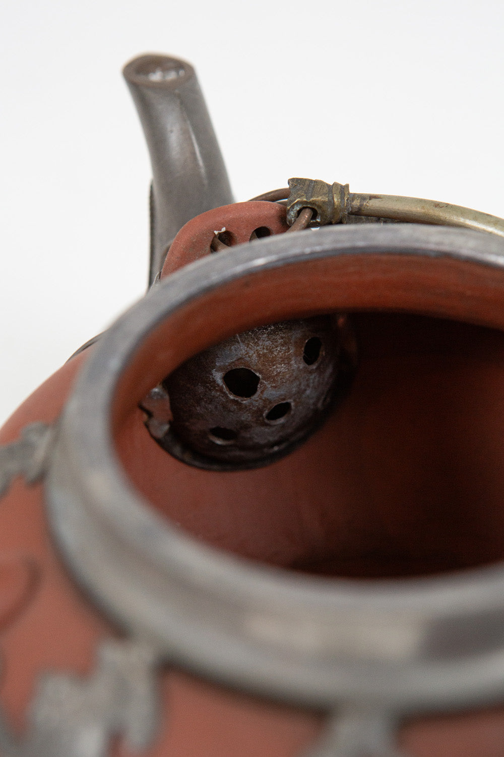 Pewter Mounted Zisha