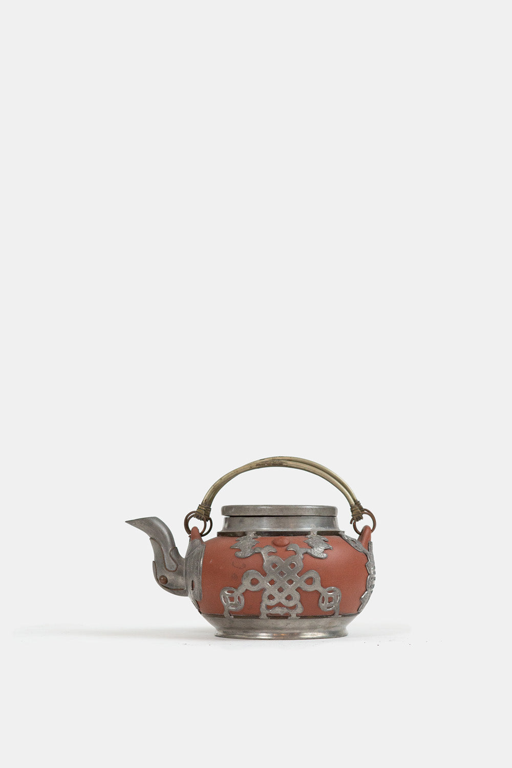 Pewter Mounted Zisha