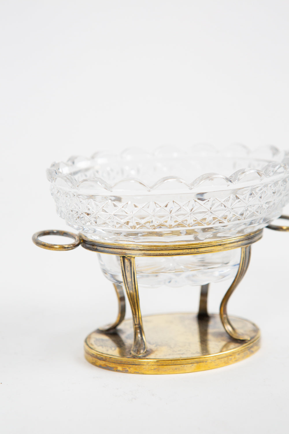 Pressed Glass Sugar Dish