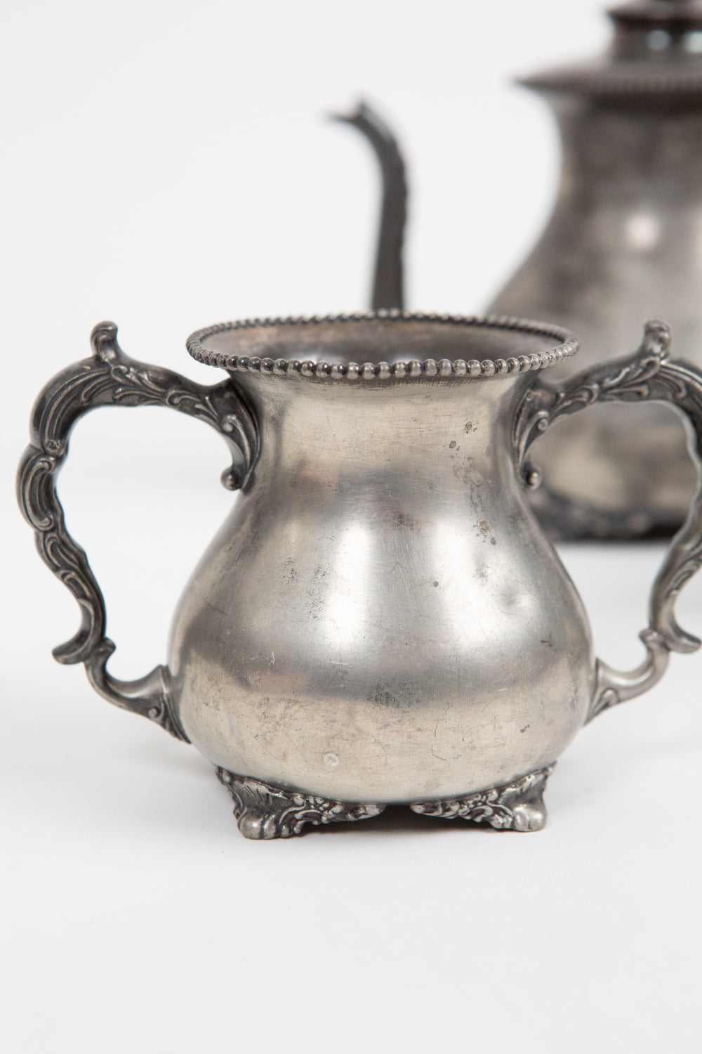 Colonial Silver Quadruple Plate Coffee & Tea Set