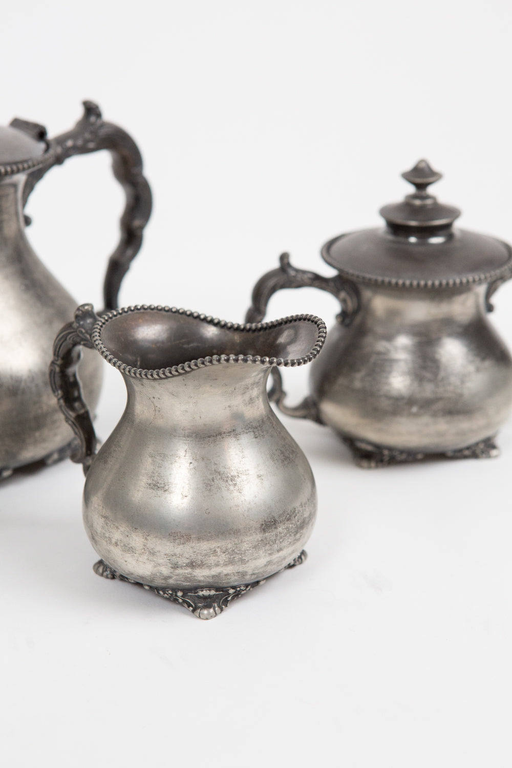 Colonial Silver Quadruple Plate Coffee & Tea Set