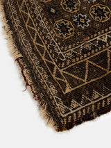 Antique Afghan Bokhara Rug