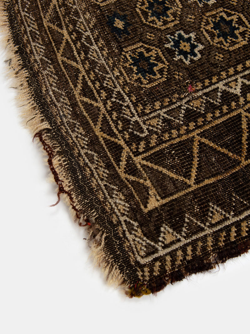 Antique Afghan Bokhara Rug