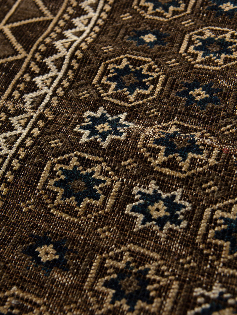 Antique Afghan Bokhara Rug