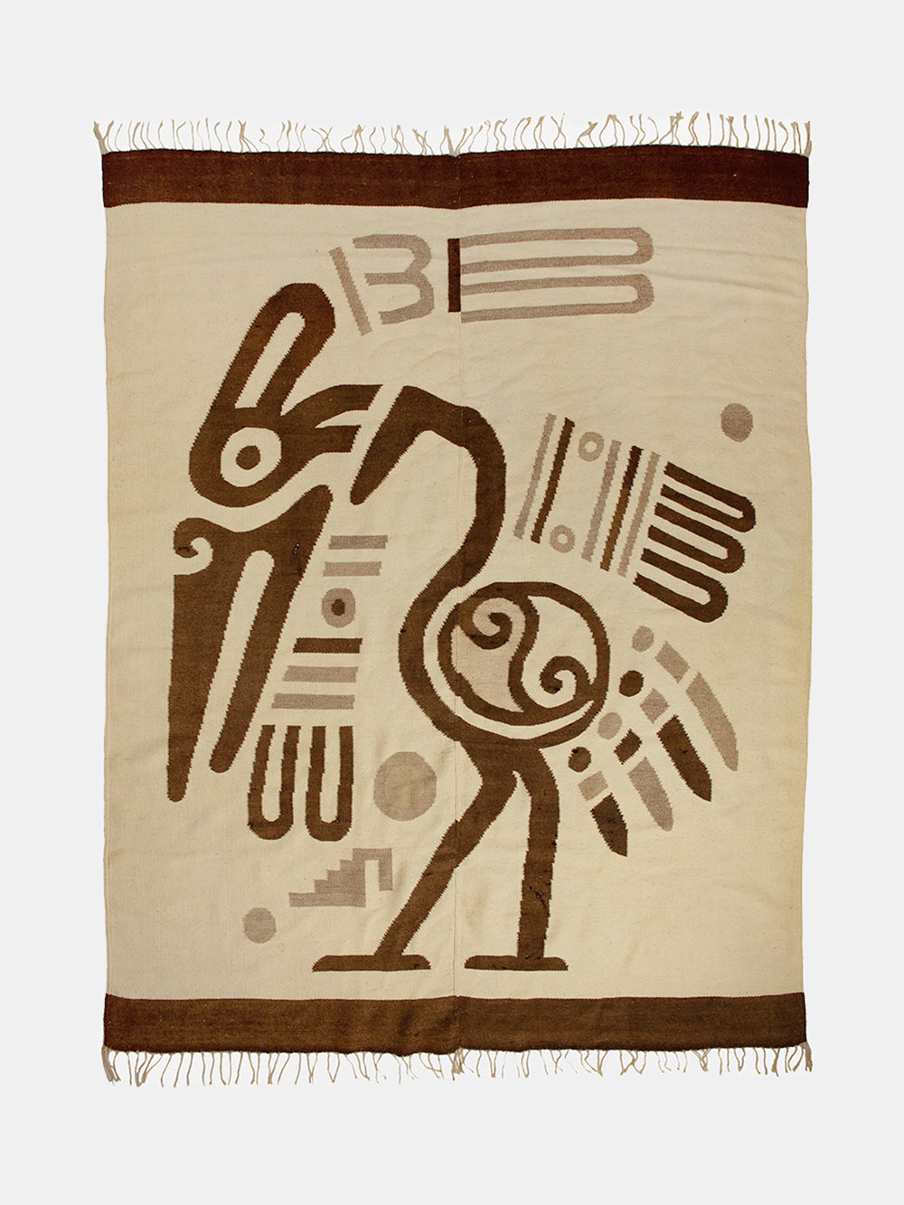 Atzlán Great Heron Weaving