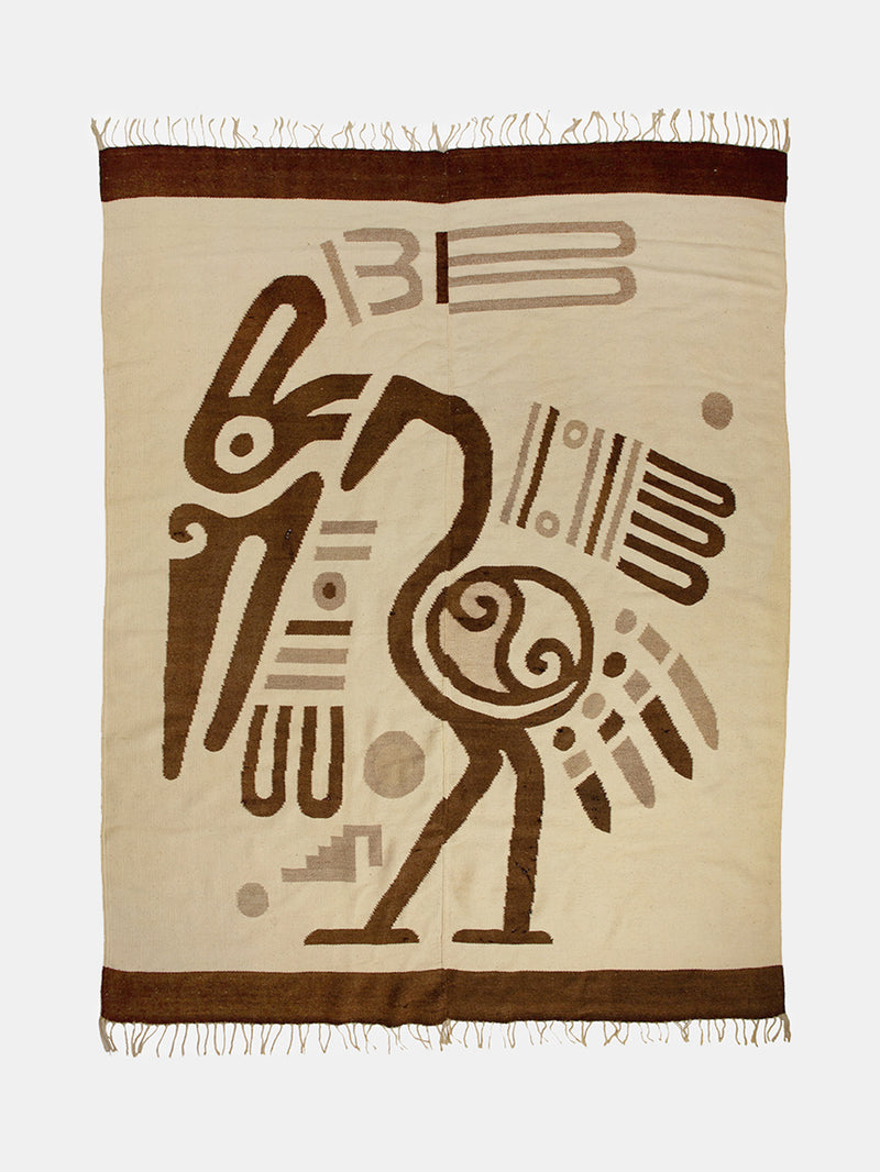 Atzlán Great Heron Weaving