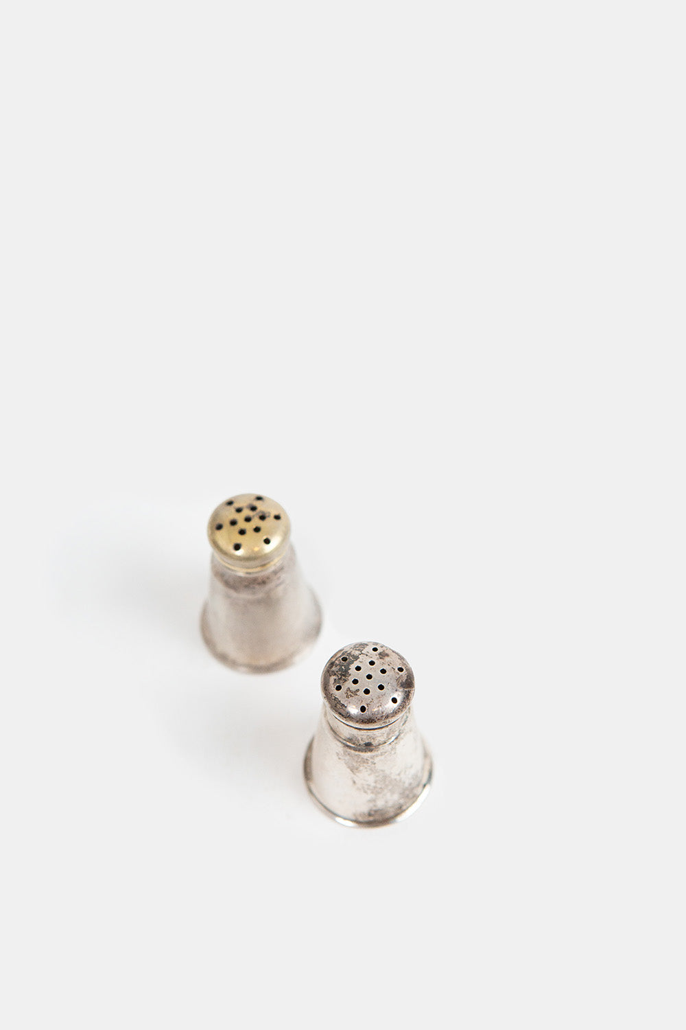 Petite Sterling Silver Salt and Pepper Set