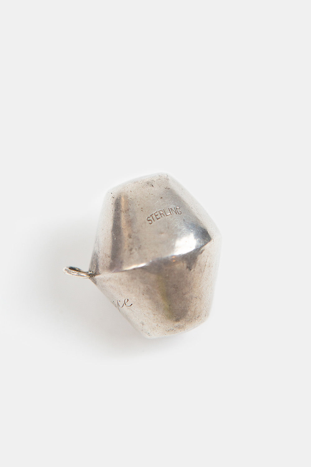 Sterling Silver Engraved Bell "Joyce"