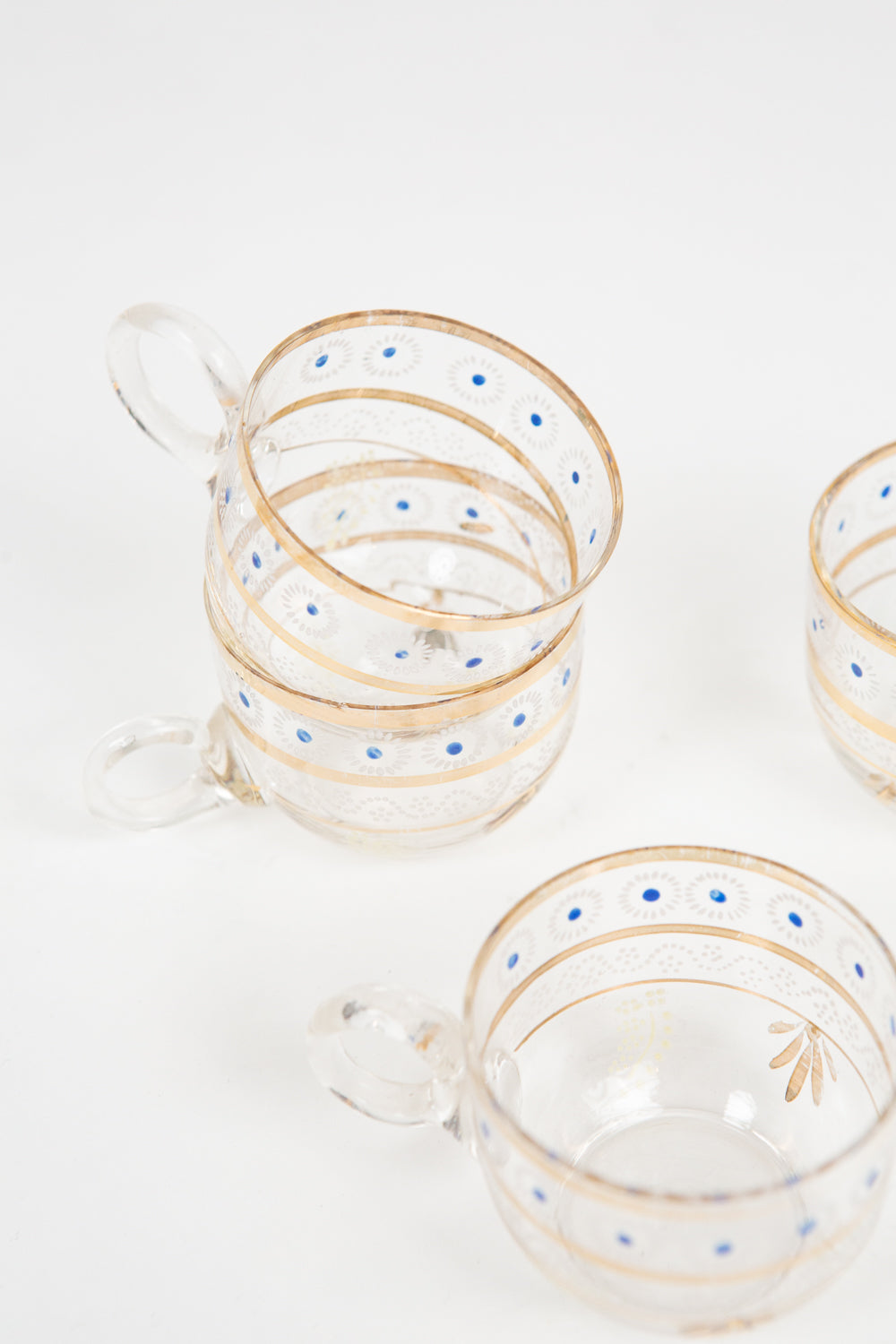 Set of 4 Victorian Tea Glasses