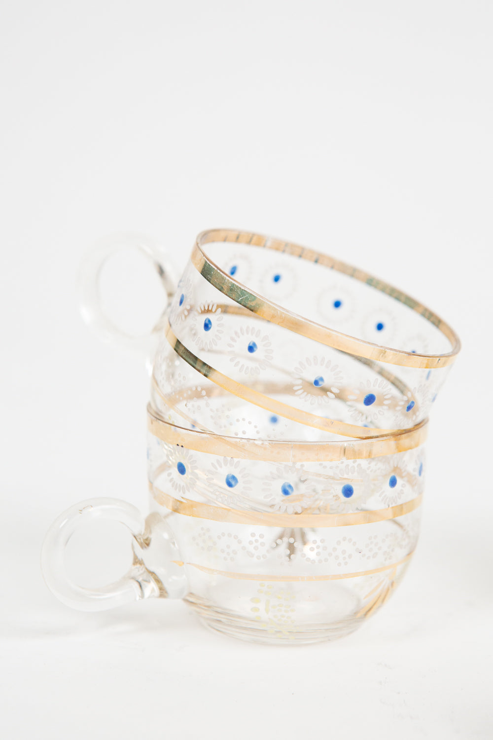 Set of 4 Victorian Tea Glasses
