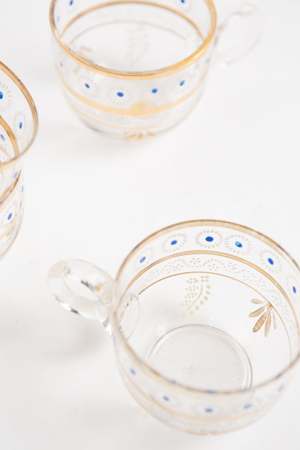 Set of 4 Victorian Tea Glasses