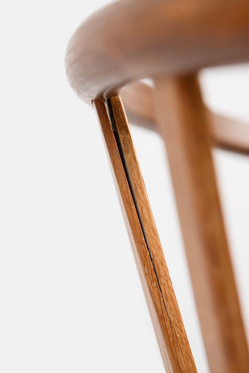 Pair of Hans J. Wegner Wishbone Oak Armchairs