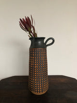 Vintage Victoria Little John Stoneware Pitcher