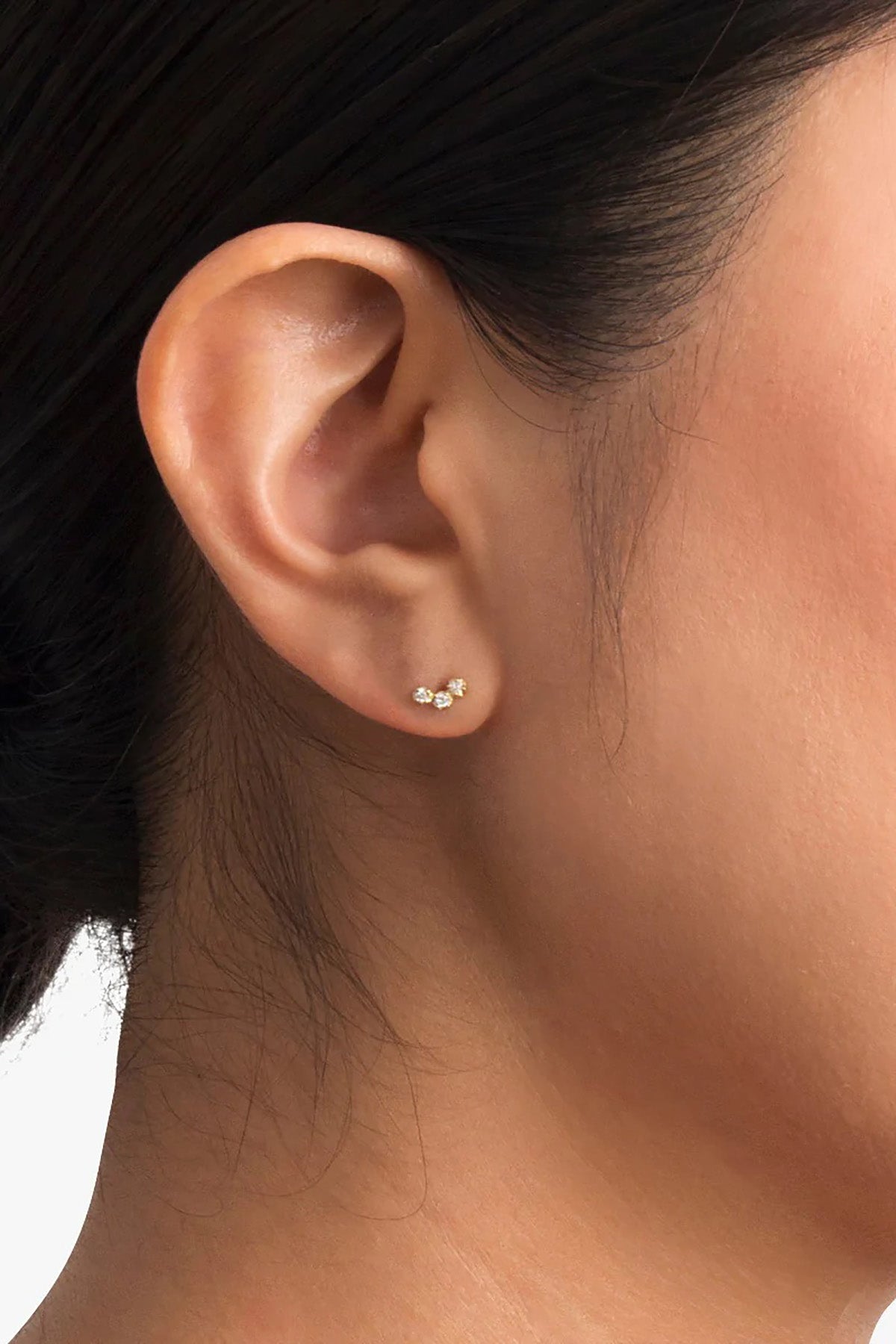 Satomi Kawakita White Diamond Orion Earrings