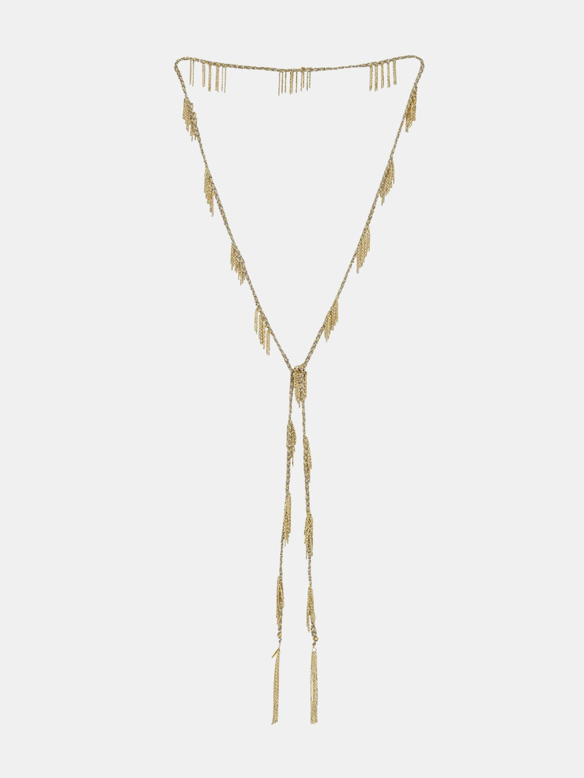Marie Laure Chamorel Necklace in Gold Grey