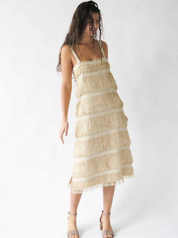Anaïs 'Tinsel' Tapestry Dress