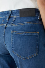 Closed Baker Jean in Dark Blue